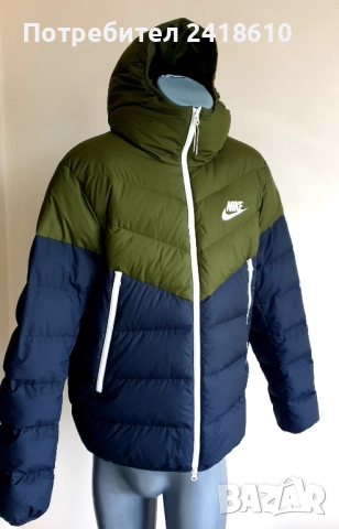 Nike  Down Mens Jacket Size M  ОРИГИНАЛ! Зимно пухено Яке!, снимка 17 - Якета - 52562546