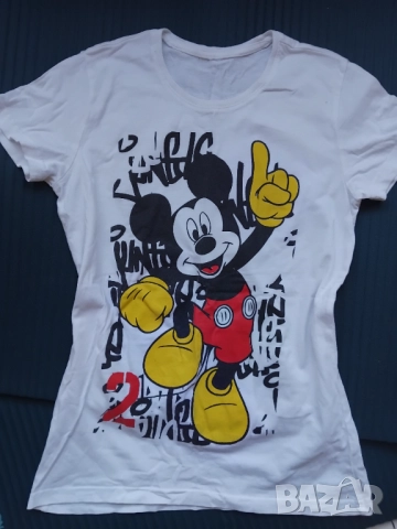 Mickey Mouse дамска тениска Мики Маус, снимка 4 - Тениски - 52742374