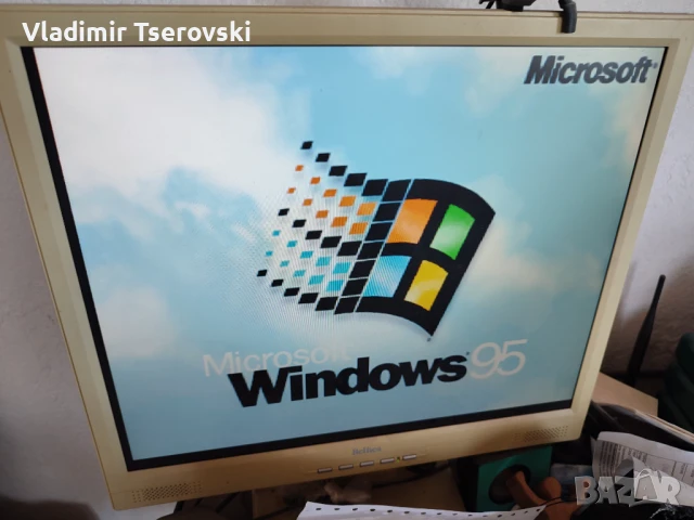 Продавам ретро компютър Pentium MMX, снимка 3 - За дома - 51036426