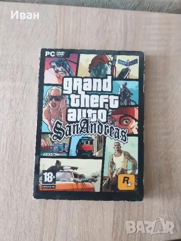 gta san andreas  за pc лимитирано издание , снимка 1 - Игри за PC - 49134721