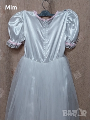 Детска бяла дълга рокля за шаферка / булка /, снимка 4 - Рокли - 51987711