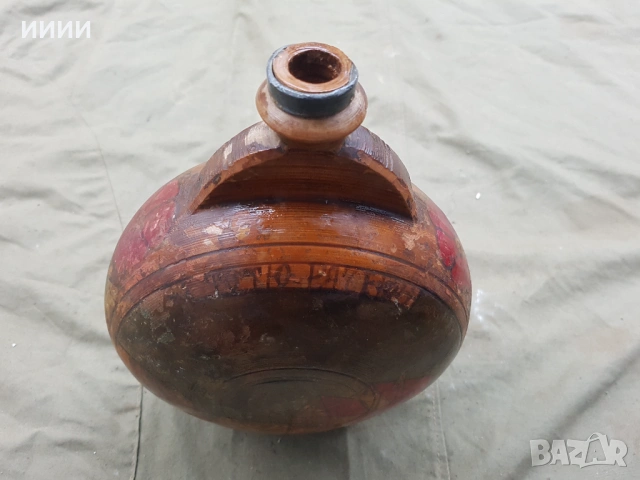 Рисувана бъклица бъкел 2, снимка 3 - Антикварни и старинни предмети - 53358521