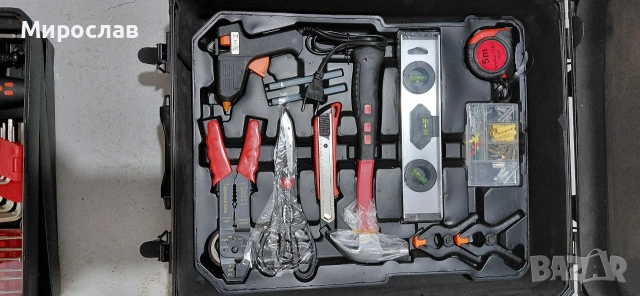 Куфар с Инструменти 189 части, снимка 6 - Куфари с инструменти - 53692054