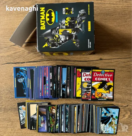 Продавам: Panini колекция Batman 80 Years Anniversary албум + 192 стикера + 36 карти, снимка 17 - Колекции - 47237986