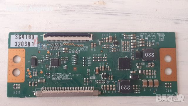 T-CON BOARD /ТИКОНИ/ ПЛАТКИ ПАНГЮРИЩЕ-1.14/SHARP 3968TP/-BN41-2111A/T320HVN05.6-32T42-CO7/HV320FHB-N, снимка 13 - Части и Платки - 46777612