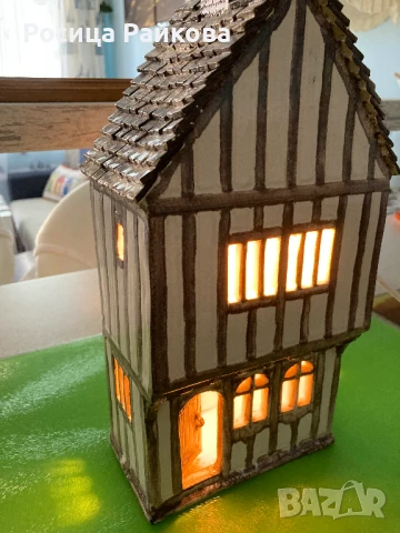 Винтидж нощна лампа / декорация, снимка 10 - Антикварни и старинни предмети - 50976305