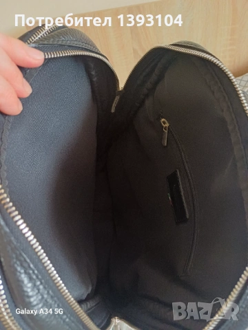 Кожена раница Loretta, снимка 4 - Чанти - 53922945