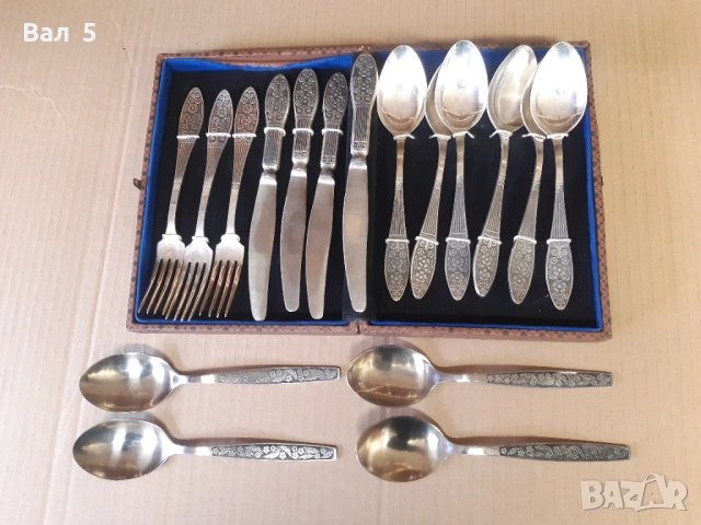 Стари посребрени прибори за хранене - СССР