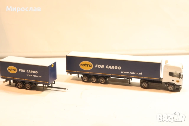 HERPA H0 1/87 SCANIA TIR АВТОВЛАК КАМИОН МОДЕЛ, снимка 6 - Колекции - 54226011
