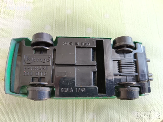 Ferrari 308 GTB - мащаб 1:43 на bBurago made in Italy, снимка 6 - Колекции - 50550508