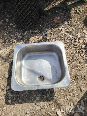 хромникелова мивка,единична