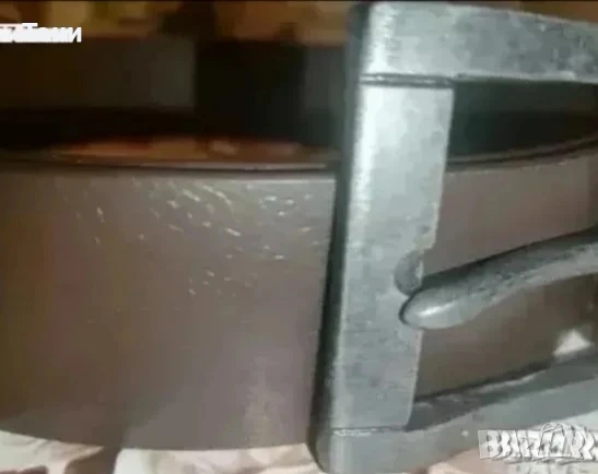 Нов Мъжки Колан Изцяло от Естествена Кожа 130см. 