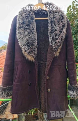 Продавам дамски  кожух, снимка 3 - Якета - 52187272