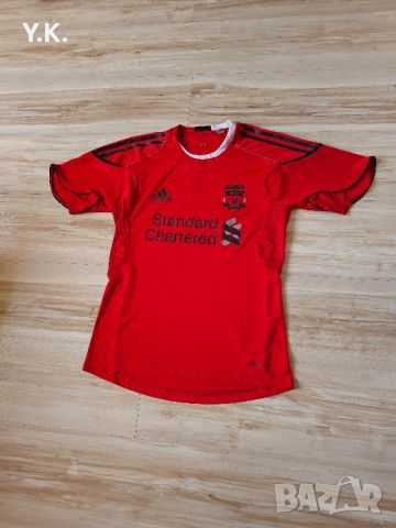 Оригинална мъжка тениска Adidas Formotion x F.C. Liverpool / Season 10-11 (Training), снимка 2 - Тениски - 46187287