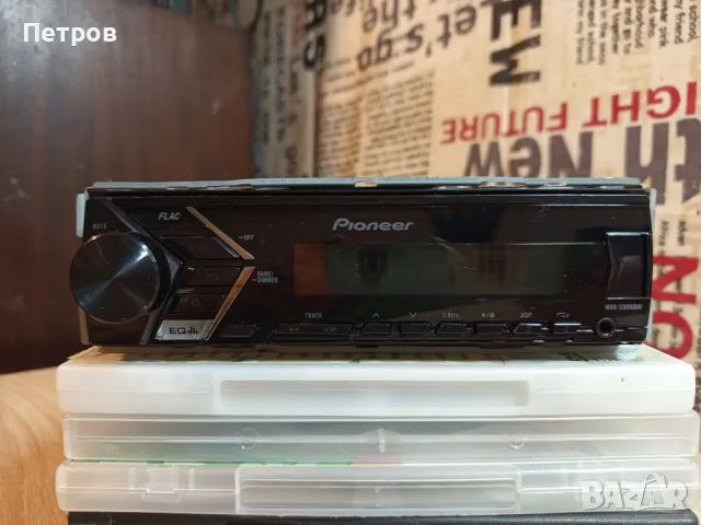 "Pioneer" MVH-S100UBW.  USB-Плейър за автомобил.(4×50w.MOSFET), снимка 1 - Аксесоари и консумативи - 48265028