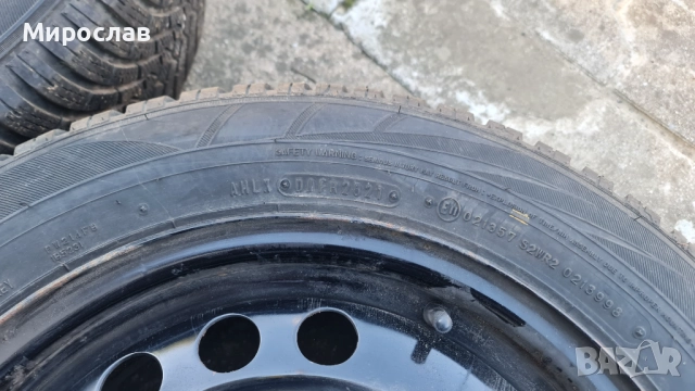 Зимни гуми и джанти 185/65/15, снимка 3 - Гуми и джанти - 52110019