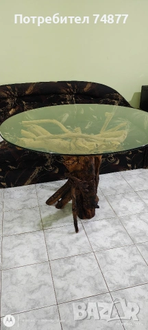 Маса от корен , снимка 5 - Маси - 53213606