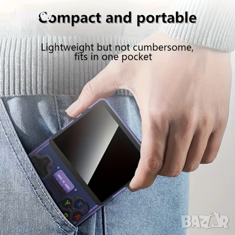 Джобна Конзола с хиляди игри R36S 64GB Лилава, снимка 2 - Други игри и конзоли - 53810829