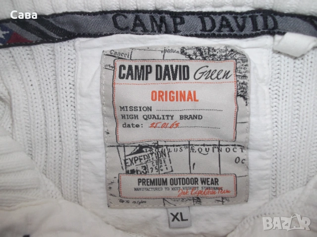Пуловер CAMP DAVID  мъжки,ХЛ, снимка 6 - Пуловери - 53374638