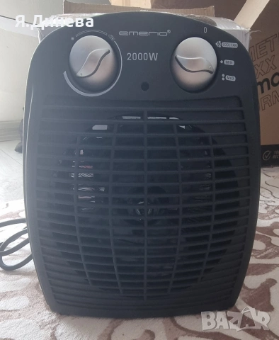 Духалка Emerio 2000w, снимка 2 - Отоплителни печки - 54160771