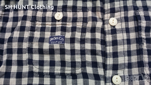 DIESEL Original Shirt размер L оригинална мъжка риза 20-18, снимка 6 - Ризи - 52695332