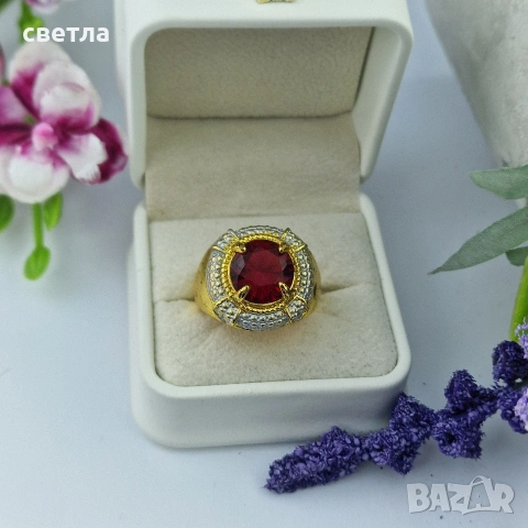 Мъжки пръстен, снимка 4 - Пръстени - 54006188