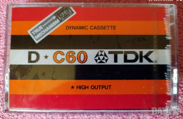 TDK D-C60, True Mechanism Cassette, Made in Japan, TDK D60, снимка 4 - Аудио касети - 46219456