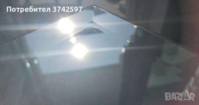 Холна маса 67/75 см – огледална с мозайка, ръчна изработка, уникат, снимка 4 - Маси - 53844883