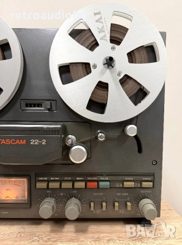🔈Ролков колекционерски магнетофон TASCAM 22-2🔈, снимка 3 - Декове - 53703640