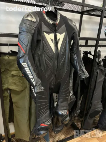 Кожен мото екип DAINESE LAGUNA SECA,размер 50-М,оригинален, снимка 2 - Аксесоари и консумативи - 48382721