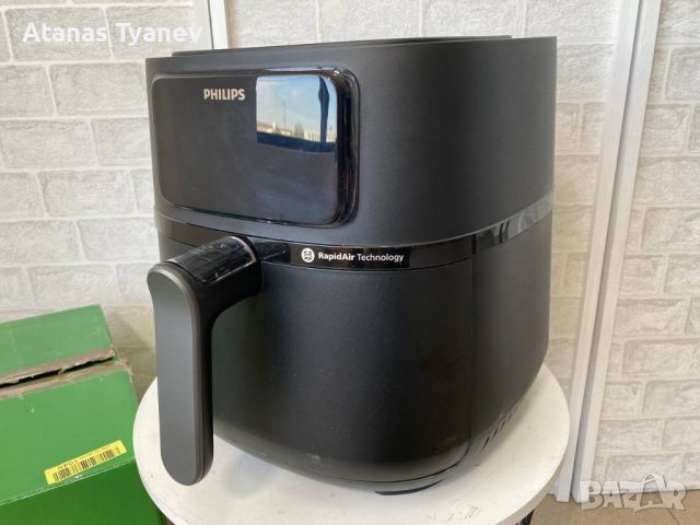 Фритюрник с горещ въздух Philips AirFryer Connected 7.2L HD9285 2000W, снимка 2 - Фритюрници - 45136812