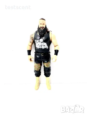 Екшън фигура WWE Braun Strowman Basic Series Collection Браун Строуман играчка AEW, снимка 10 - Фигурки - 48202601