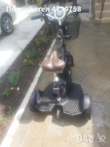 Електрическа триколка, снимка 3 - Инвалидни скутери - 54290868