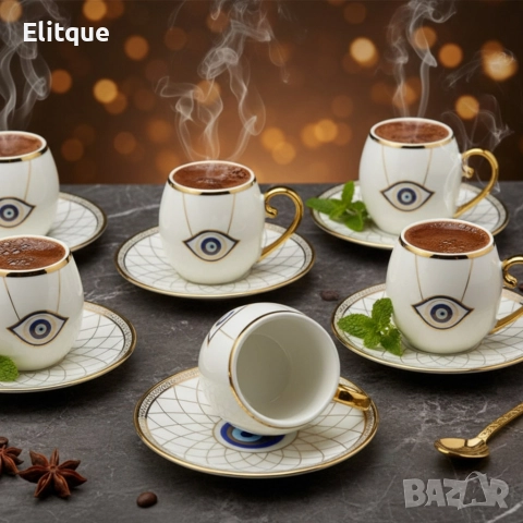 Еспресо машина MUHLER + Луксозен порцеланов сервиз - Екстравагантен комплект 2 в 1, снимка 7 - Кафемашини - 52644612