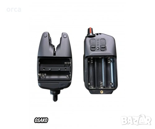 Сигнализатори комплект OSAKO RF2958 3+1 4+1 с обхват 200м, снимка 3 - Такъми - 54233922