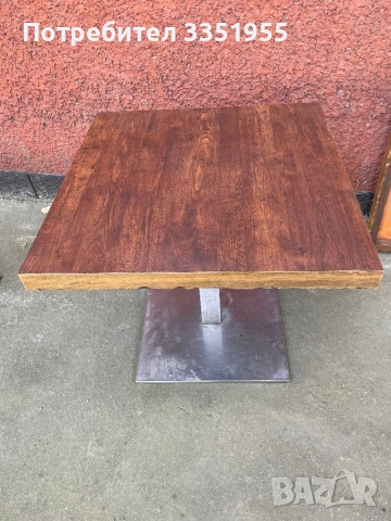 Масивни маси за хранене от неръждаема стомана, снимка 2 - Маси - 51269189