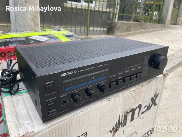 Усилвател Kenwood, снимка 2 - Ресийвъри, усилватели, смесителни пултове - 51980618