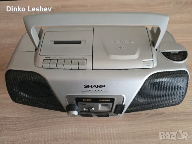 SHARP QT-CD 111 BOOMBOX , снимка 3 - Аудиосистеми - 47295713