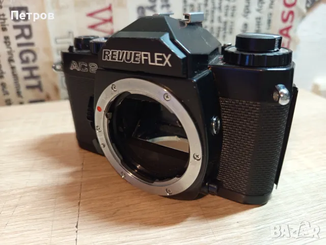 "Revue"Flex AC2.Огледално рефлексен винтидж фотоапарат, снимка 6 - Фотоапарати - 49778176