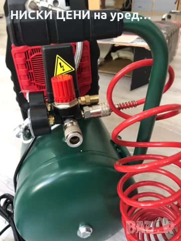 Тих компресор Parkside PSCO 24 B2, снимка 8 - Компресори - 51294667