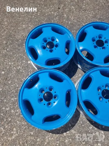 4бр.Алуминиеви джанти за МЕРЦЕДЕС 200,Е230,Е250, 5х112х16цола,7j ET37.Внос от Германия. , снимка 10 - Гуми и джанти - 50300574