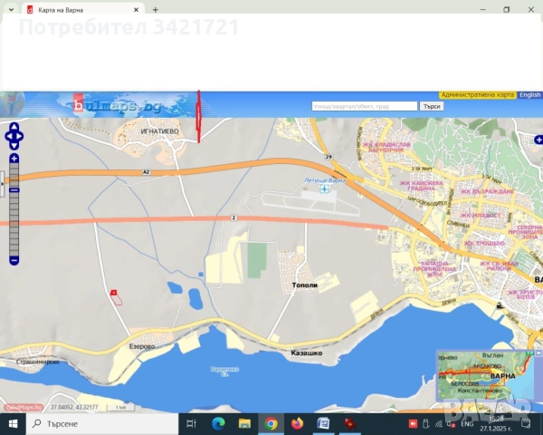 ПРОМИШЛЕН ПАРЦЕЛ Западна Пром.Зона2 гр.Варна