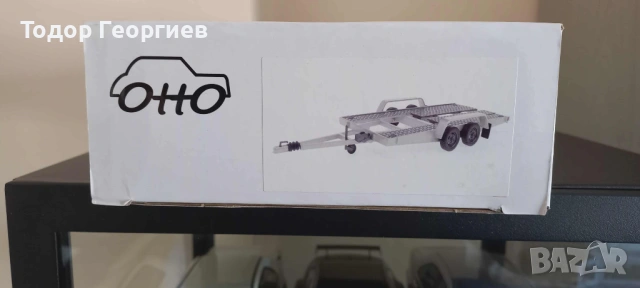OTTO Mobile OT225D - Silver Autotransporter/Trailer, Race/Rally Support, снимка 5 - Колекции - 54106131