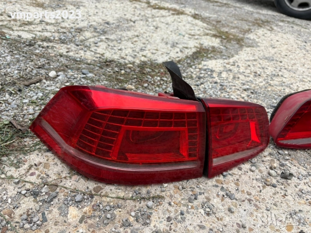 Led диодни стопове VW Passat B7 седан, снимка 4 - Части - 52043055