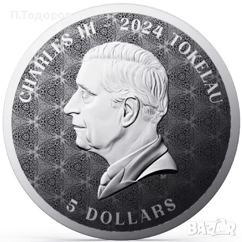 1 oz Сребро Равновесие - остр. Токелау 2024, снимка 2 - Нумизматика и бонистика - 47350605