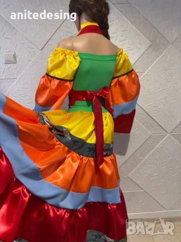 Костюм за ромски танци от три части, снимка 7 - Детски рокли и поли - 53524178