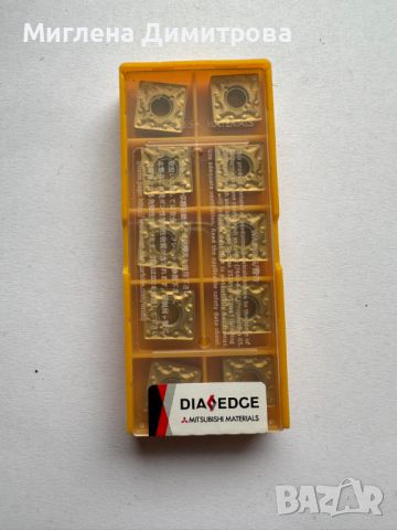	Комплект от 10 броя стругарски пластини DIA EDGE SNMG120408 MA UE6020, снимка 1 - Други инструменти - 45538834