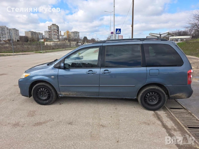 Mazda MPV 2.0 CRDI 136 кс дизел / климатик - цена 1199евро - катализатор климатик и ел. пакет   - ре, снимка 4 - Автомобили и джипове - 54190306