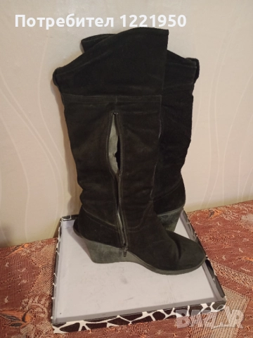 Ботуши естествена кожа, снимка 4 - Дамски ботуши - 52353600