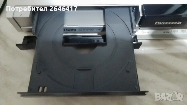 DVD-recorder Panasonic DMP-EH57, снимка 4 - Плейъри, домашно кино, прожектори - 53767770